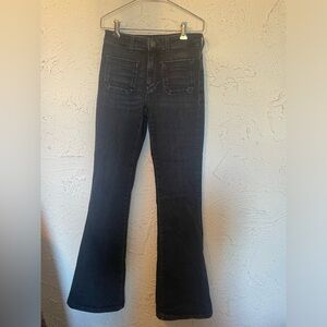 Anthropology high rise skinny bootcut jeans